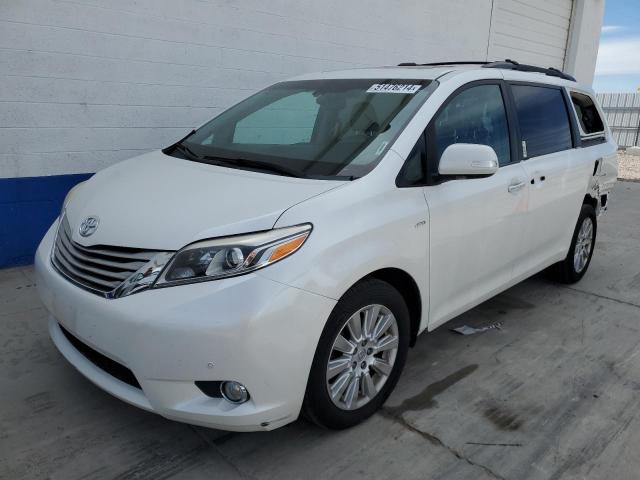 TOYOTA SIENNA XLE 2016 5tddk3dc5gs134754