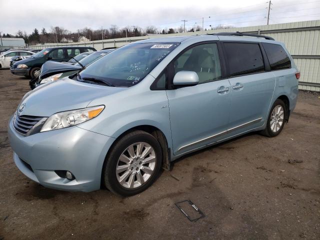 TOYOTA SIENNA XLE 2016 5tddk3dc5gs139565