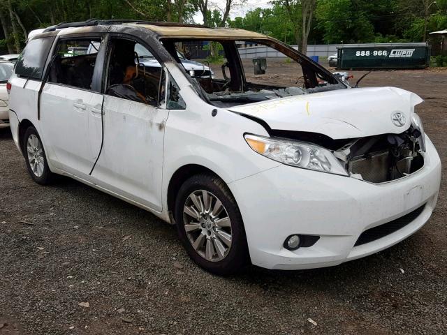 TOYOTA SIENNA XLE 2011 5tddk3dc6bs026412