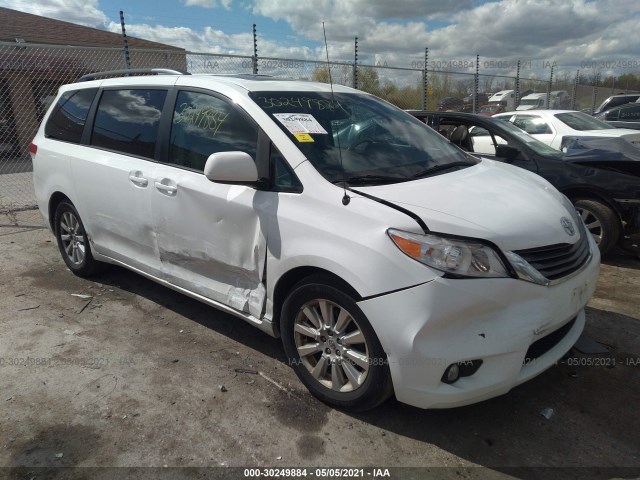 TOYOTA SIENNA 2012 5tddk3dc6cs037170