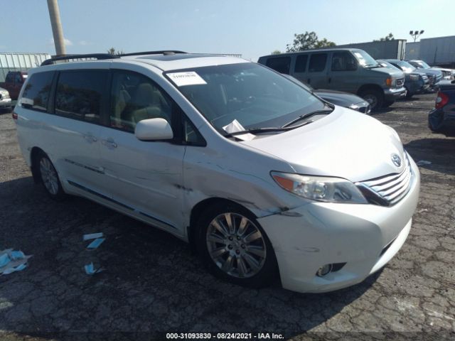 TOYOTA SIENNA XLE 2012 5tddk3dc6cs042563