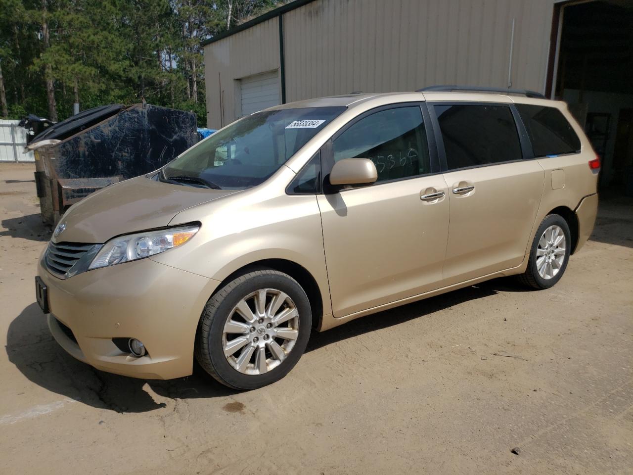 TOYOTA SIENNA 2012 5tddk3dc6cs042983