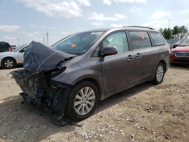 TOYOTA SIENNA XLE 2012 5tddk3dc6cs046855