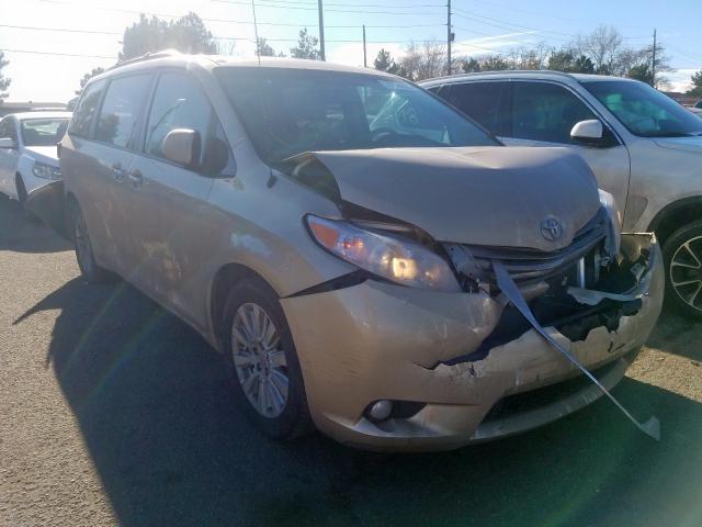 TOYOTA SIENNA XLE 2013 5tddk3dc6ds054049