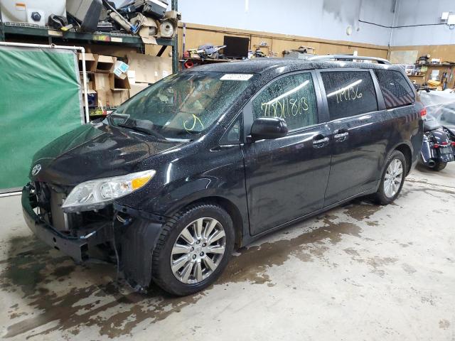 TOYOTA SIENNA XLE 2013 5tddk3dc6ds055198