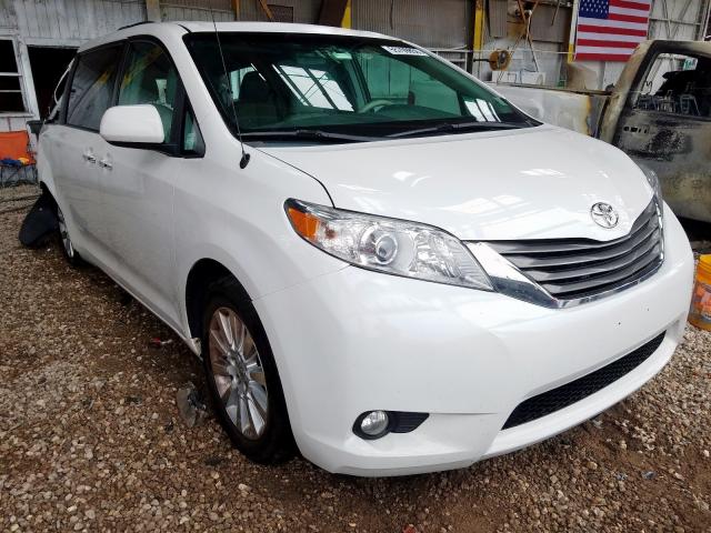 TOYOTA SIENNA XLE 2013 5tddk3dc6ds056156