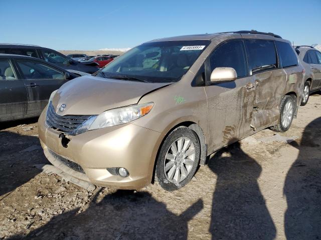 TOYOTA SIENNA XLE 2013 5tddk3dc6ds061132