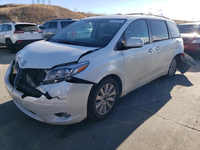 TOYOTA SIENNA XLE 2015 5tddk3dc6fs118450