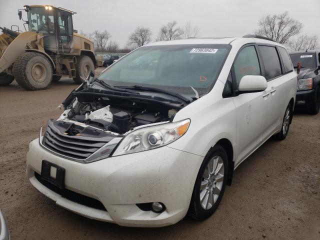 TOYOTA SIENNA XLE 2015 5tddk3dc6fs122093