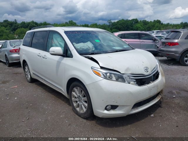 TOYOTA SIENNA 2015 5tddk3dc6fs123177