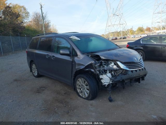 TOYOTA SIENNA 2016 5tddk3dc6gs129854