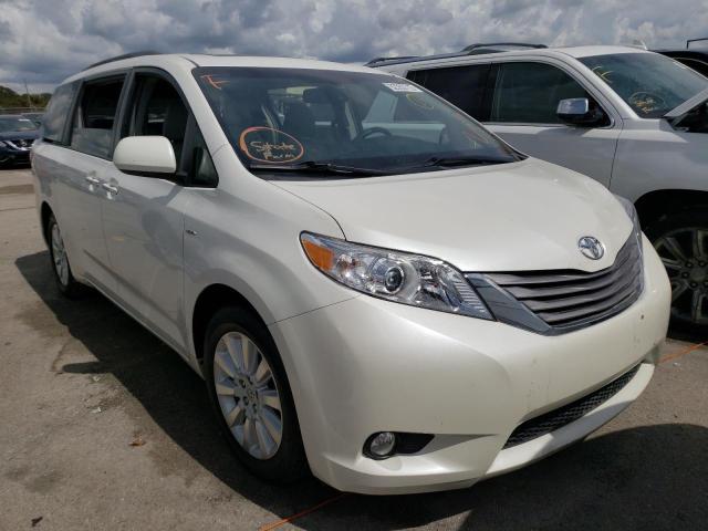 TOYOTA SIENNA XLE 2016 5tddk3dc6gs135766