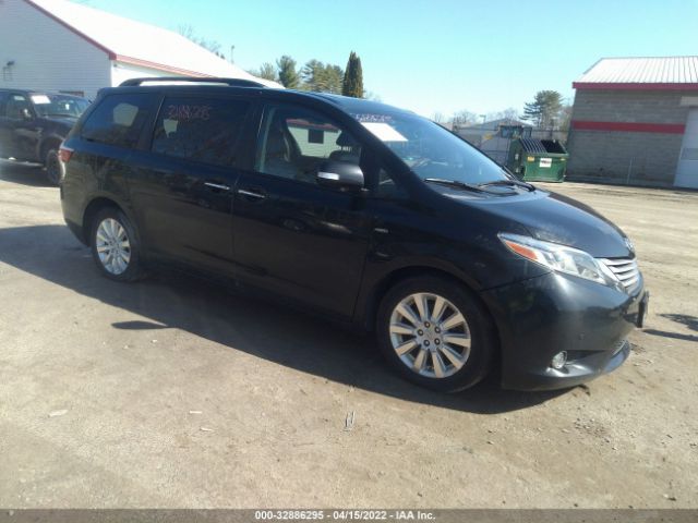 TOYOTA SIENNA 2016 5tddk3dc6gs138599