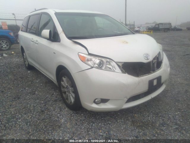 TOYOTA SIENNA 2016 5tddk3dc6gs139848