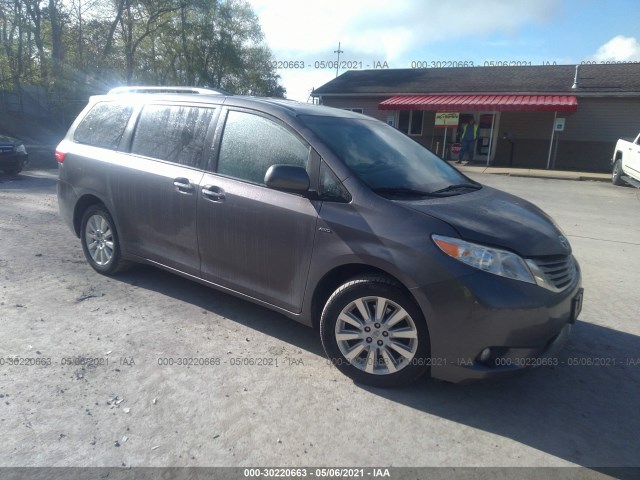 TOYOTA SIENNA 2016 5tddk3dc6gs141535