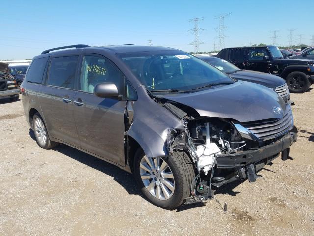 TOYOTA SIENNA XLE 2016 5tddk3dc6gs142359