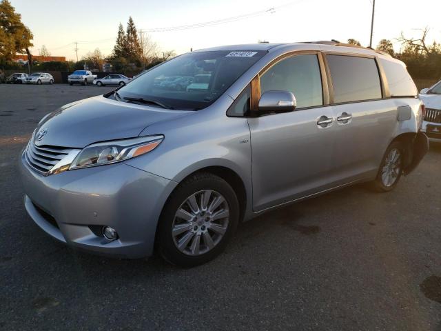 TOYOTA SIENNA XLE 2016 5tddk3dc6gs143110