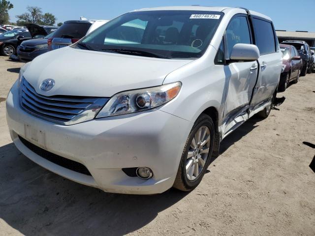 TOYOTA SIENNA XLE 2011 5tddk3dc7bs017525