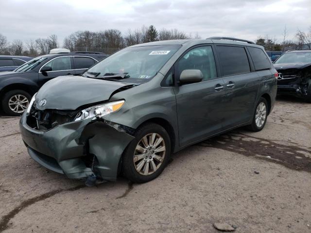 TOYOTA SIENNA XLE 2011 5tddk3dc7bs027052