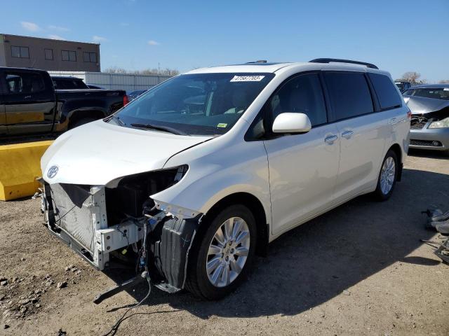 TOYOTA SIENNA XLE 2012 5tddk3dc7cs046430