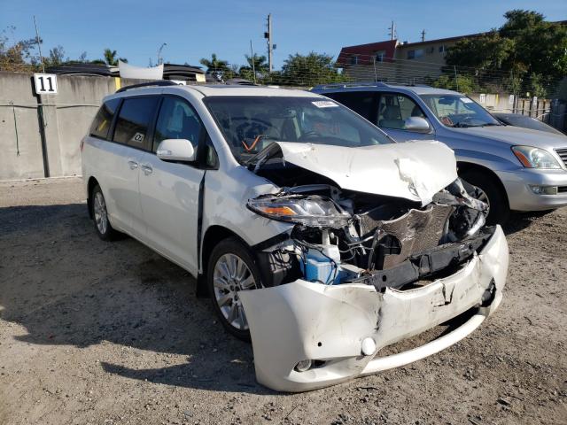 TOYOTA SIENNA XLE 2015 5tddk3dc7fs104427