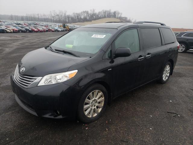 TOYOTA SIENNA XLE 2016 5tddk3dc7gs134755