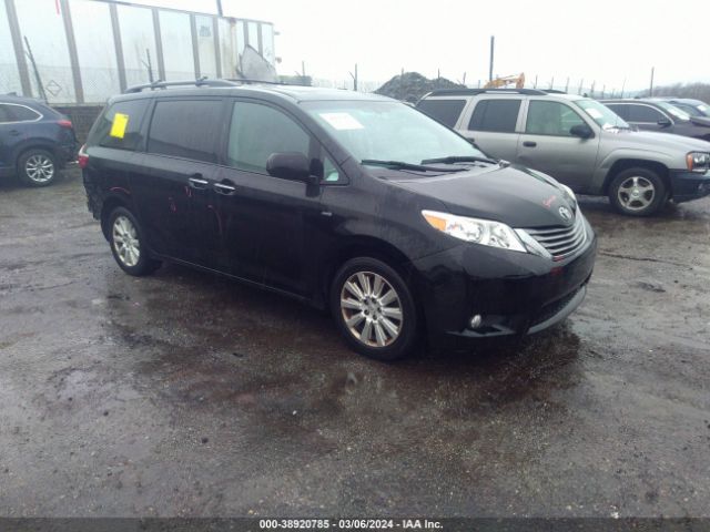 TOYOTA SIENNA 2016 5tddk3dc7gs140037