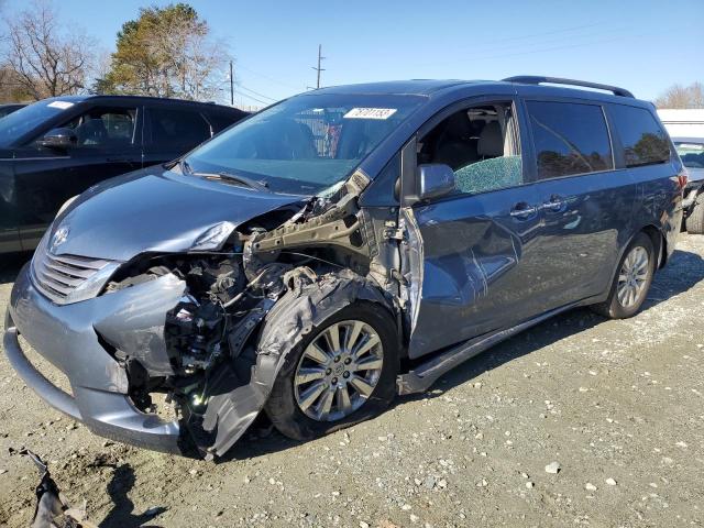 TOYOTA SIENNA XLE 2016 5tddk3dc7gs140457