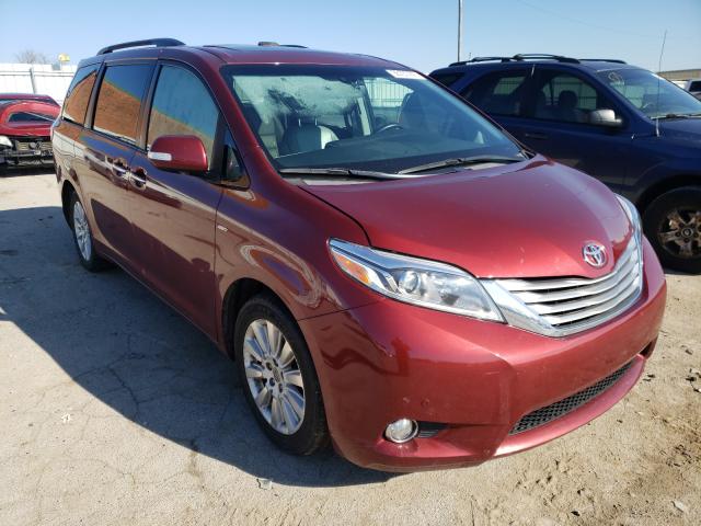 TOYOTA SIENNA XLE 2016 5tddk3dc7gs143018