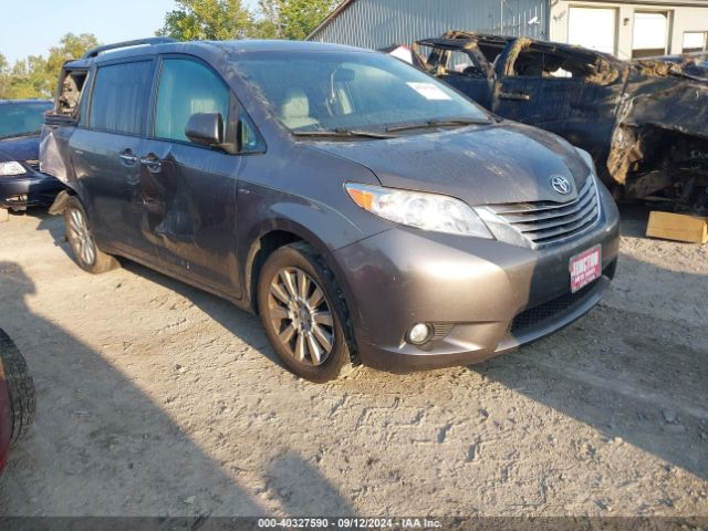 TOYOTA SIENNA 2016 5tddk3dc7gs145691