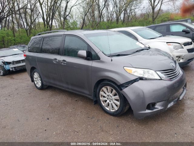 TOYOTA SIENNA 2012 5tddk3dc8cs035596