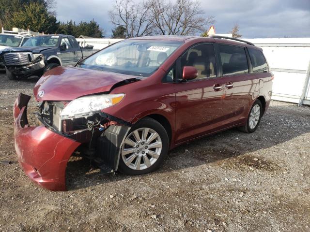 TOYOTA SIENNA XLE 2014 5tddk3dc8es076457