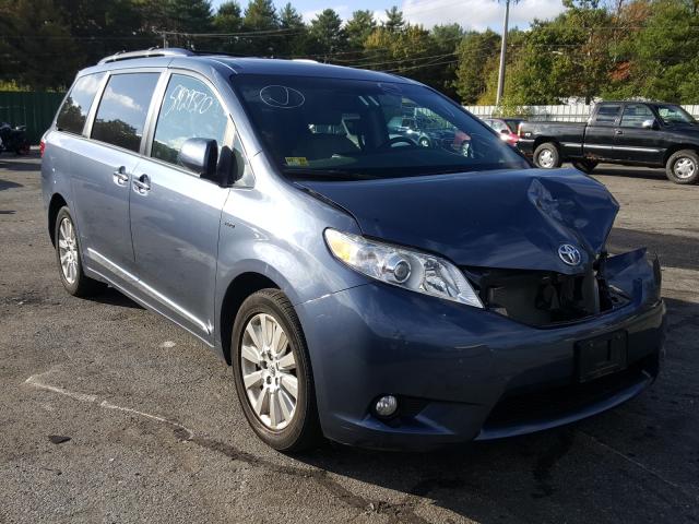 TOYOTA SIENNA XLE 2016 5tddk3dc8gs129550