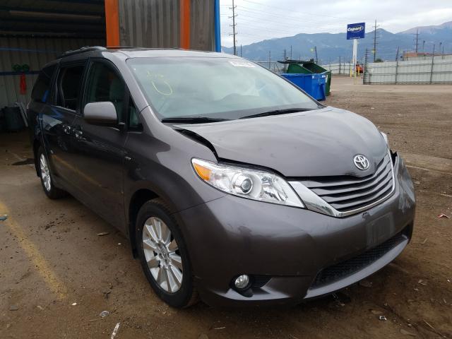 TOYOTA SIENNA XLE 2016 5tddk3dc8gs130035