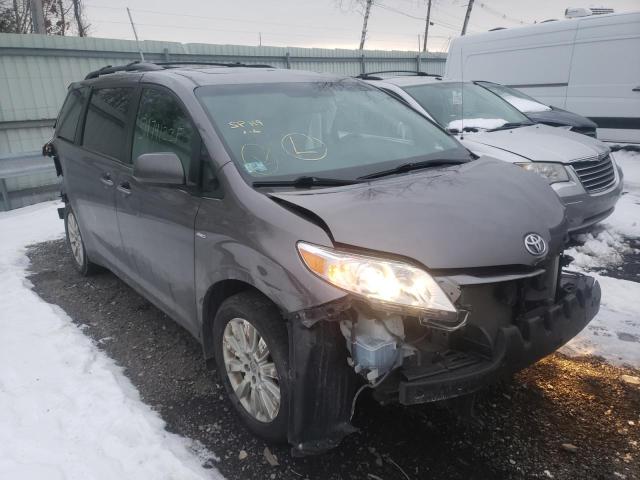 TOYOTA SIENNA XLE 2016 5tddk3dc8gs145974