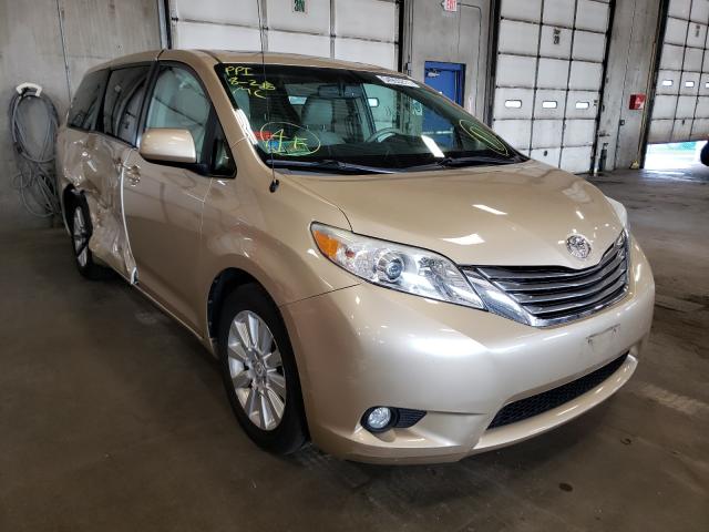 TOYOTA SIENNA XLE 2011 5tddk3dc9bs002010