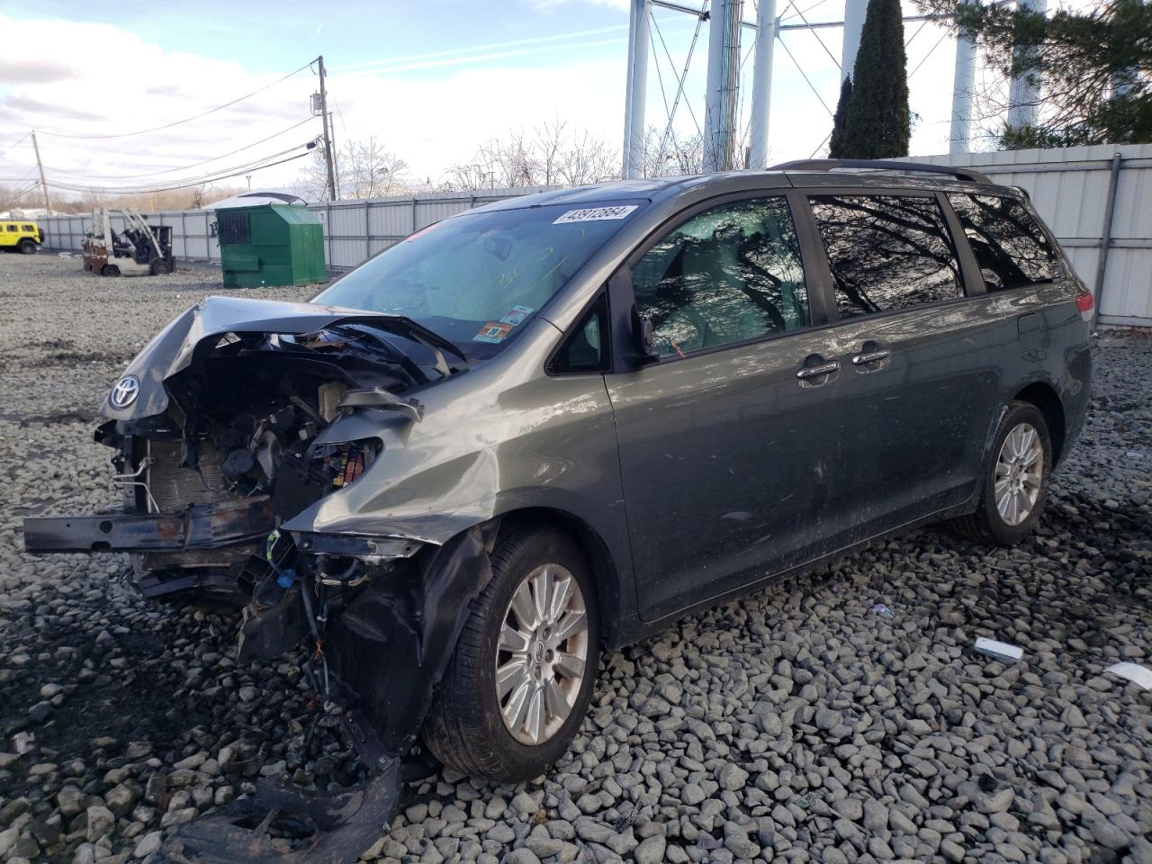 TOYOTA SIENNA 2012 5tddk3dc9cs033470