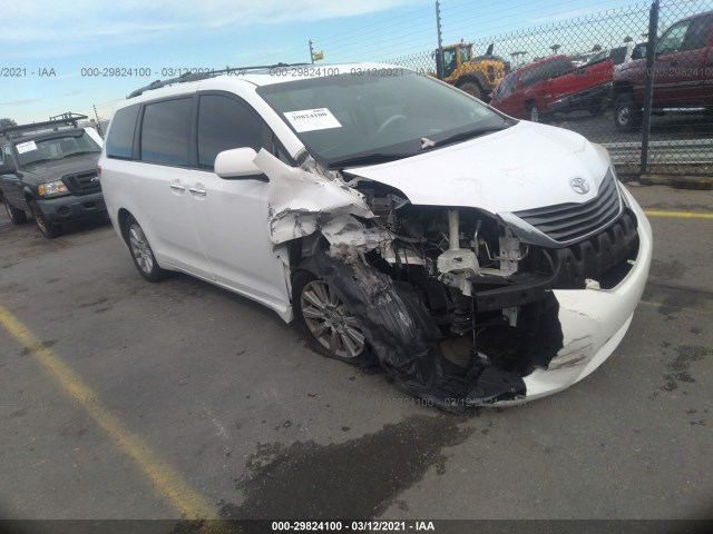 TOYOTA SIENNA 2013 5tddk3dc9ds056314