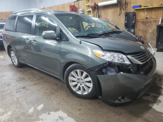 TOYOTA SIENNA XLE 2014 5tddk3dc9es078928