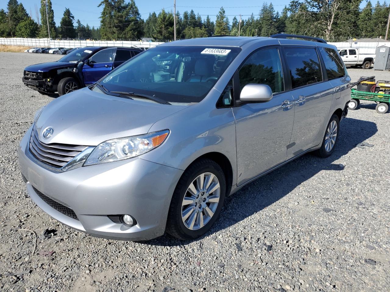 TOYOTA SIENNA 2015 5tddk3dc9fs094399