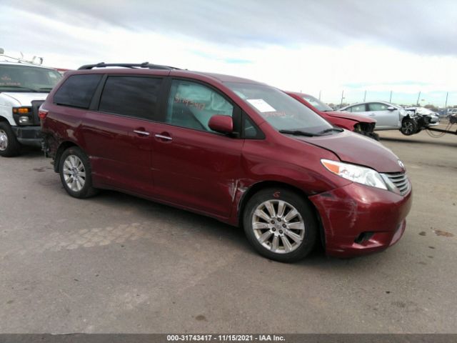 TOYOTA SIENNA 2015 5tddk3dc9fs100153