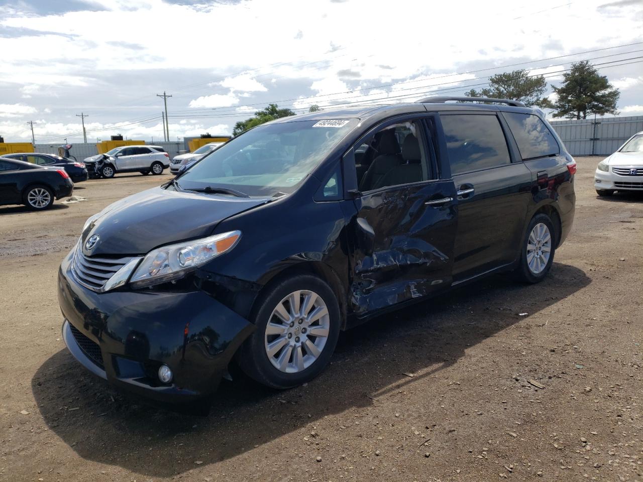 TOYOTA SIENNA 2015 5tddk3dc9fs106907