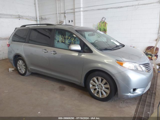 TOYOTA SIENNA 2015 5tddk3dc9fs109760