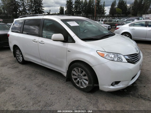 TOYOTA SIENNA 2016 5tddk3dc9gs130271