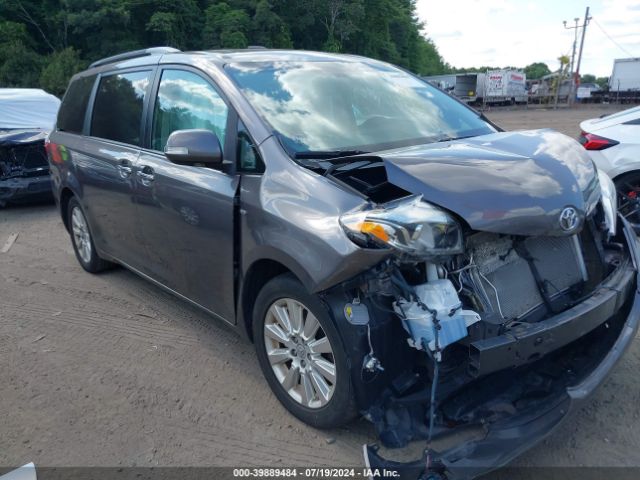 TOYOTA SIENNA 2016 5tddk3dc9gs135356