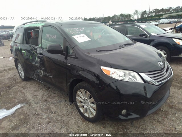 TOYOTA SIENNA 2016 5tddk3dc9gs137057