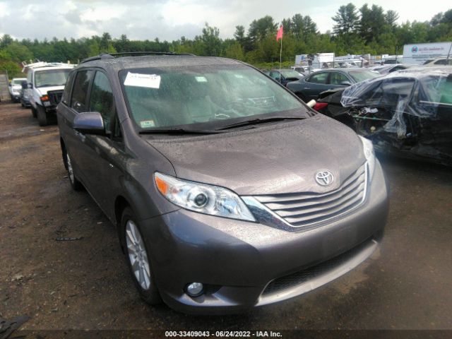 TOYOTA SIENNA 2016 5tddk3dc9gs138032