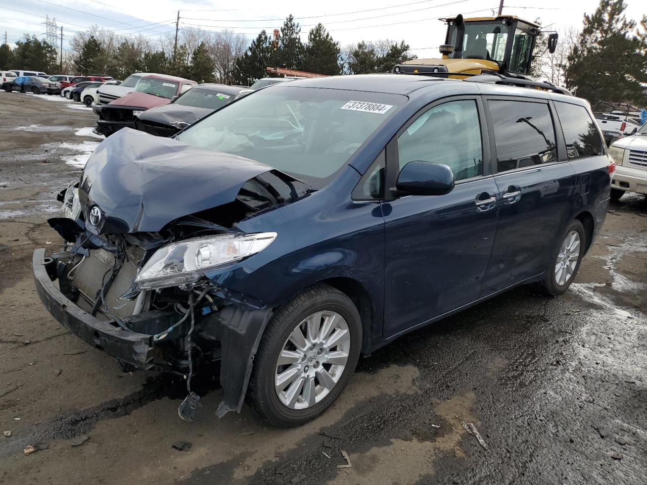 TOYOTA SIENNA 2012 5tddk3dcxcs034675