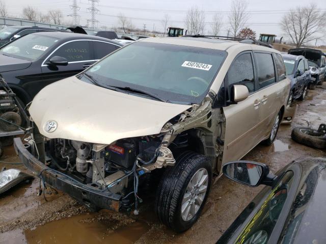 TOYOTA SIENNA XLE 2014 5tddk3dcxes089114