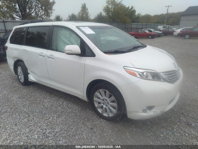 TOYOTA SIENNA 2015 5tddk3dcxfs102980